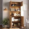 Meuble haut Merax avec portes en treillis, vitrine, design Voir les images du produit 3