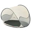 DERYAN Pop-Up plážový stan s moskytiérou 120x90x80 cm Cream Náhľad obrázku produktu 5