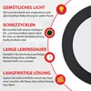 6x LED Einbaustrahler VENUS Schwarz IP44 7W Dimmbar CCT Produktbild-Vorschau 9