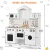Kinderküche aus Holz, Spielküche mit Spielzubehör, Produktbild-Vorschau 5