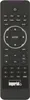 A black remote control with various buttons and a central navigation pad. Anteprima dell’immagine prodotto