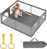 Jayseuw baby playpen barriera cancello 150x180cm gattonare Anteprima dell’immagine prodotto 1