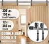 Schiebetürbeschlag 366cm Länge Schiebetürsystem aus Produktbild-Vorschau 8