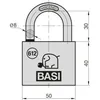 BASI - Vorhangschloss - VHS 612 - 50 mm - Produktbild-Vorschau 3
