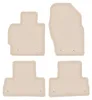 DURBAN Beige Velours-Fußmatten-Set für Mazda CX-7 SUV Produktbild-Vorschau 1