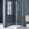 doporro Cabine de Douche en Angle Montage réversible Voir les images du produit 1