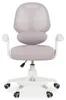Schreibtischstuhl ISLA mit Fußstütze, Grau – ergonomischer Produktbild-Vorschau 2