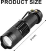 LED-Taschenlampe,Taschenlampe, Nachtsicht, einstellbarer Produktbild-Vorschau 4