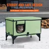 Kattenhuis, kattenhut, kattenhol. Verwarmde hut. Productafbeelding-voorbeeld 5