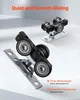 Schiebetür-Schienensatz Hardware Doppelschienen 1219mm Produktbild-Vorschau 4
