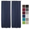 Beautissu Set di 2 tende termiche Amelie TK blu, 140x245 cm Anteprima dell’immagine prodotto 1
