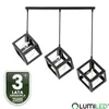 Lampa Wisząca Sufitowa TALUS Geometryczna Zwis Kostka do Podgląd zdjęcia produktu 6