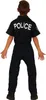A child wearing a police uniform, shown from the back. Produktbild-Vorschau