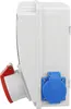 Baustromverteiler Wandverteiler CEE 32A 400V 2x 230V Schuko Produktbild-Vorschau 3