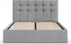 Polsterbett 180x200 cm mit Lattenrost, Doppelbett mit Produktbild-Vorschau 5