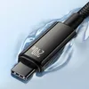 Baseus Tungsten Gold Ladekabel Datenkabel Type-C 240W 3m Podgląd zdjęcia produktu 7