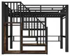 Letto a castello 90x200 cm con scaletta contenitore, Anteprima dell’immagine prodotto 13