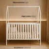Alavya Home Lit bébé ELLA 70x140 cm pin - blanc Voir les images du produit 9