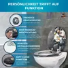 Deska sedesowa Benkstein MDF ciemnoszara Podgląd zdjęcia produktu 4