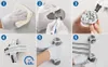 Edelstahl Handtuchhalter Bad Schwenkbar 3-armige Produktbild-Vorschau 12