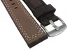 Herzog Defender Uhrenarmband Kalbsleder Braun Doppelnaht Produktbild-Vorschau 3