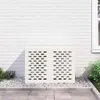 vidaXL Klimaanlagenabdeckung Weiß 100 x 50 x 70 cm Stahl Produktbild-Vorschau 4