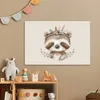 Wanddeko 60x40 cm - Kinder Bohemian - Faultier - Boho, Produktbild-Vorschau 2
