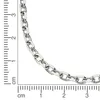 Uni Edelstahl Edelstahl Ankerkette 4mm breit - 60cm Produktbild-Vorschau 3