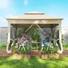 Outsunny Tonnelle de jardin exterieur Pop-up barum Pliant, Voir les images du produit 7