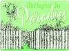 Gartenparadies Metallschild in 15x20 cm grün zum Thema Produktbild-Vorschau 1