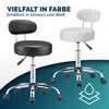 CASARIA® Rollhocker mit Lehne Höhenverstellbar 10cm Produktbild-Vorschau 9