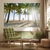 MuchoWow® Poster Strand - Meer - Palme - Romantik 180x120 Produktbild-Vorschau 3