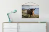 MuchoWow® Textilposter Schottische Highlander - Bergen - Produktbild-Vorschau 3