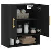 vidaXL Wandschrank Schwarz 60x31x70 cm Holzwerkstoff Produktbild-Vorschau 4