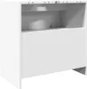 vidaXL Vanity unit white 59x37x59 cm materiál na bázi dřeva Náhled obrázku produktu 7