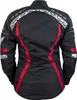 Roleff RO15091 Damen Motorradjacke – Schwarz-Rot, Produktbild-Vorschau 4
