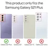 NALIA Glitzer Handy Hülle für Samsung Galaxy S21 Plus, Produktbild-Vorschau 4