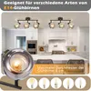ZMH Deckenlampe Vintage Industrial 3 Flammig E14 Deckenspot Produktbild-Vorschau 2