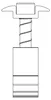 K2 DomeClamp Mittelklemme, 30-50 mm, schwarz eloxiert, 1 Produktbild-Vorschau 2