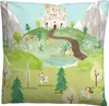 Biberna Linon Bettwäsche Ritterburg 135x200 cm + 80x80 cm Produktbild-Vorschau 7