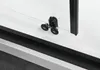 Elite Schiebetür Schwarz 118-122x195cm mit Soft Close, 8mm Produktbild-Vorschau 4