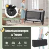 5 in 1 Reisebett Klappbar, Babybett mit Wickelauflage, Produktbild-Vorschau 4