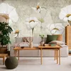 Muralo Selbstklebende Fototapete BLUMEN Pflanzen Retro Stil Produktbild-Vorschau 4