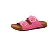 Rohde Rodigo-D, Damen Nubukleder Biopantoletten in pink, Produktbild-Vorschau 36