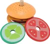 Jeu de cuisine fast-food en bois composite, formes Voir les images du produit 6