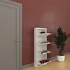 Furni24 Metall Schuhschrank Weiß schmal – Schuhkipper mit 4 Produktbild-Vorschau 6