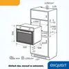 Exquisit EBE 657-2U Einbaubackofen | 59 L Backofenvolumen | Produktbild-Vorschau 6