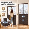 Tenda magnetica per porte, protezione dal freddo, termica, Anteprima dell’immagine prodotto 5