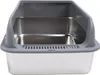 Edelstahl-Katzentoilette, Hohe Seiten, Katzentoilette, Produktbild-Vorschau 3