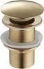 Scarico click-clack senza troppopieno Mexen 79910 oro Anteprima dell’immagine prodotto 1